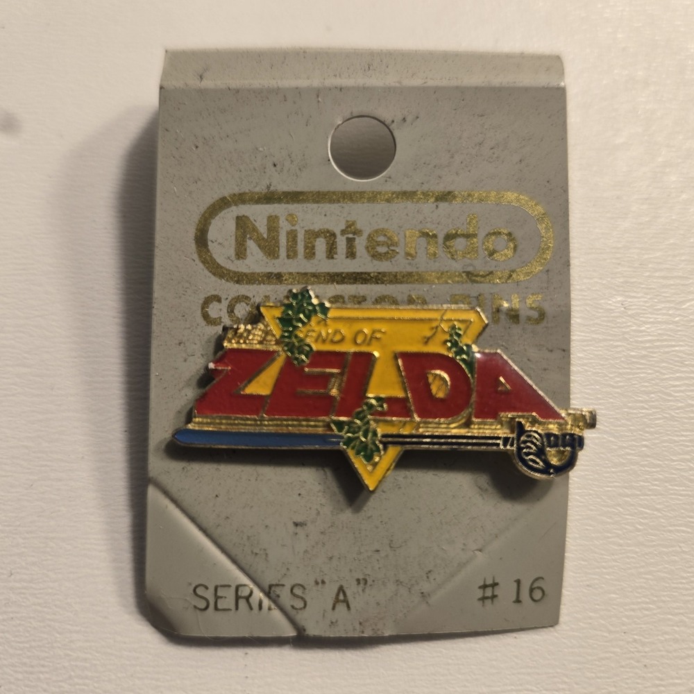 Nintendo Collector Pins Series "A" Legend Of Zelda 1989 No. 16‎ NES Era NEW